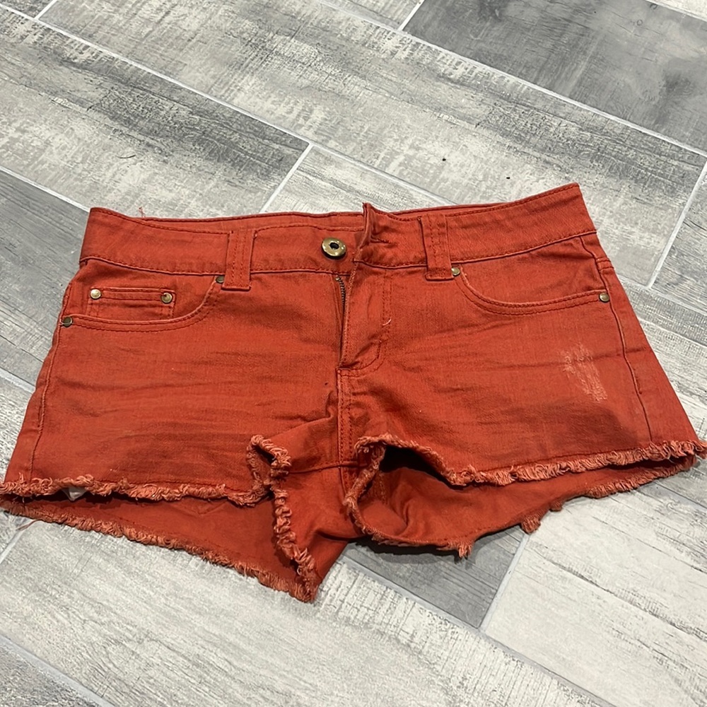 WOMAN JEAN SHORTS